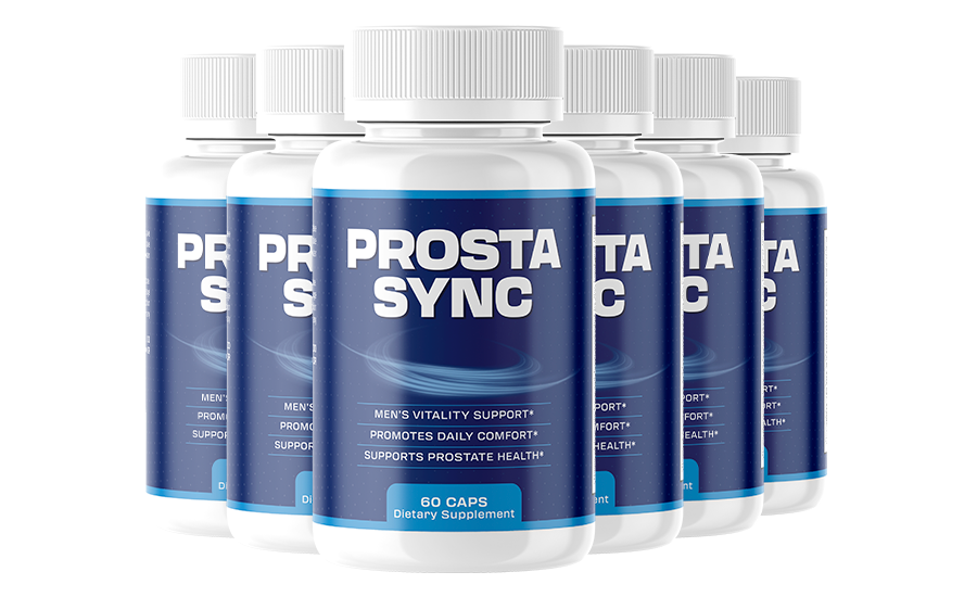ProstaSync prostate health bottles